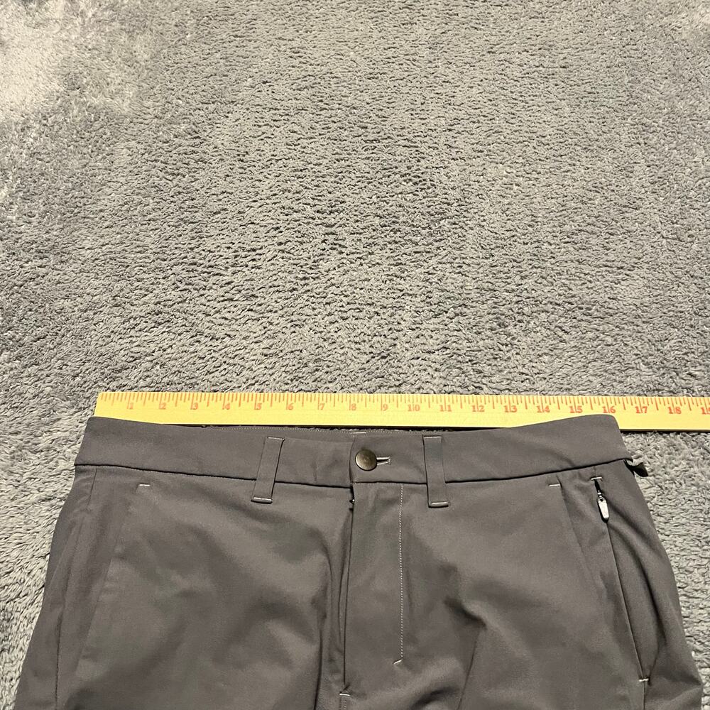 Lululemon Pants Mens 31 Short Commission Pant Slim M5A51S Gray (32x26) - Picture 6 of 9